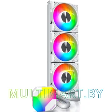 Кулер Montech HyperFlow ARGB 360 White картинка 3